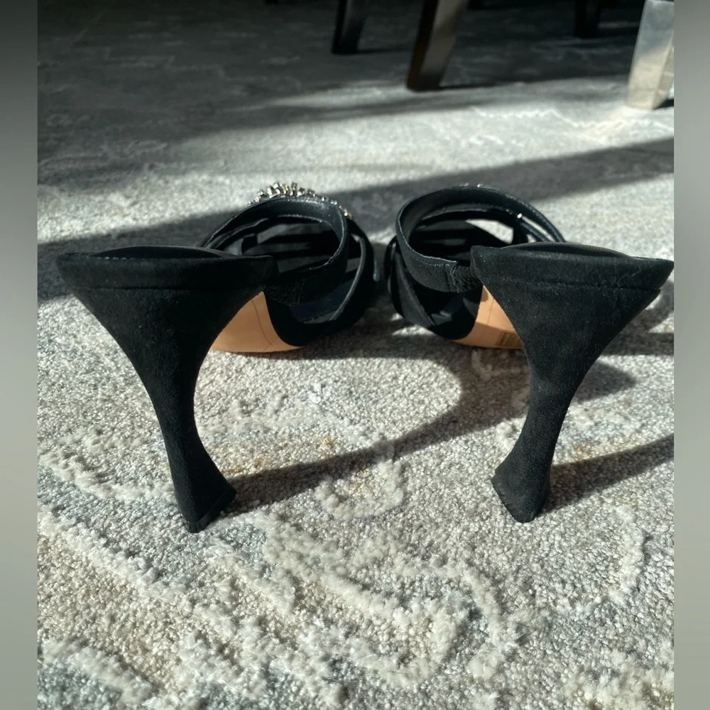 NWT Alexandre Birman Alicia
Suede Embellished Mules - Picture 11 of 15